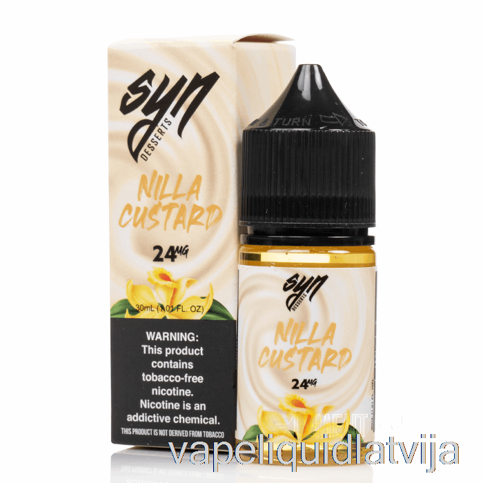 Nilla Custard - Syn Salts - 30ml 24mg Vape šķidrums